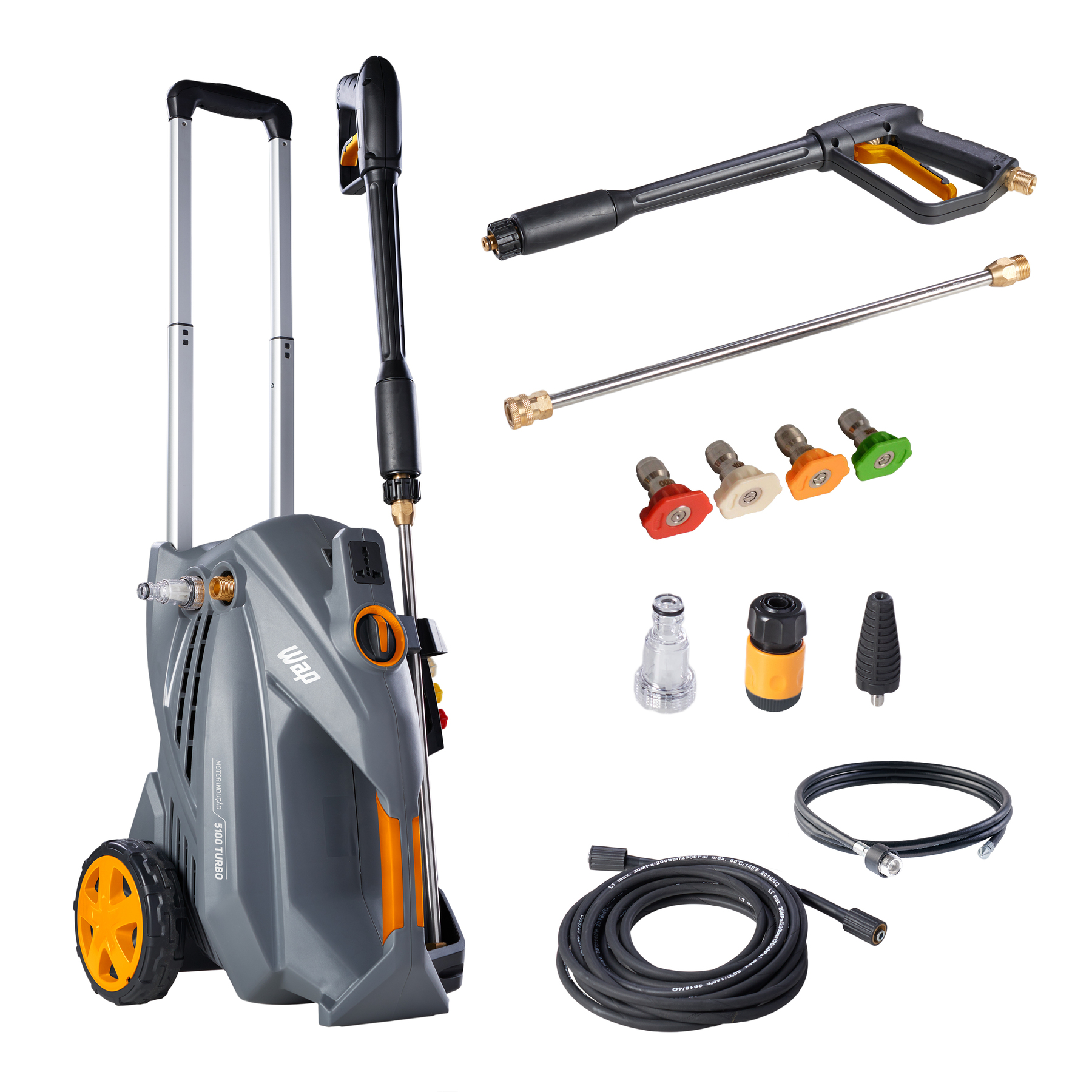 Lavadora de Alta Pressão Desobstruidora 2500W WAP 5100 Turbo Ultra 220V