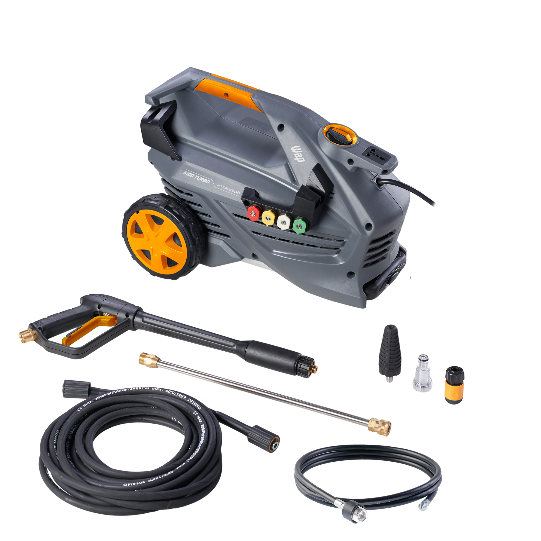 Lavadora de Alta Pressão Desobstruidora 2500W WAP 5100 Turbo Ultra 220V