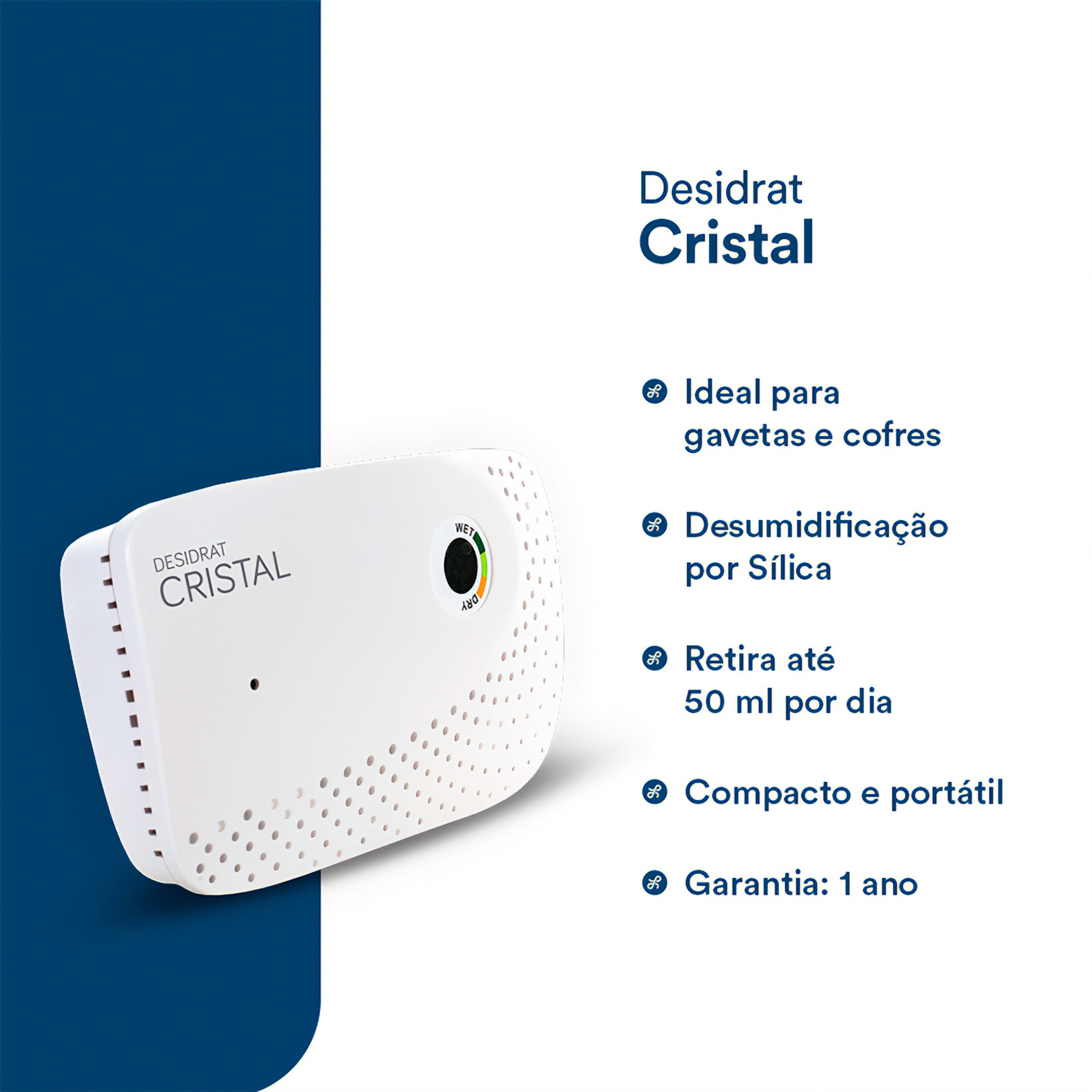 Sem fios, silencioso e fácil de usar