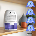 Desumidificador de Ar Elétrico 127-220v Antimofo 500ml Branco