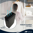 Desumidificador Elétrico Led Preto 127-220v Antimofo 2200ml T