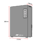 Desumidificador Elétrico Led Preto 127-220v Antimofo 2200ml T