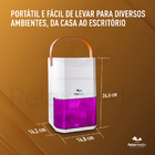 Desumidificador Get Dry 1800 Branco Relaxmedic