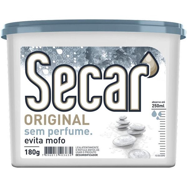 Desumidificador Secar Original Sem Perfume180g