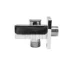 Desviador Para Chuveiro Cromado Quadrado Banheiro Metal 1/2