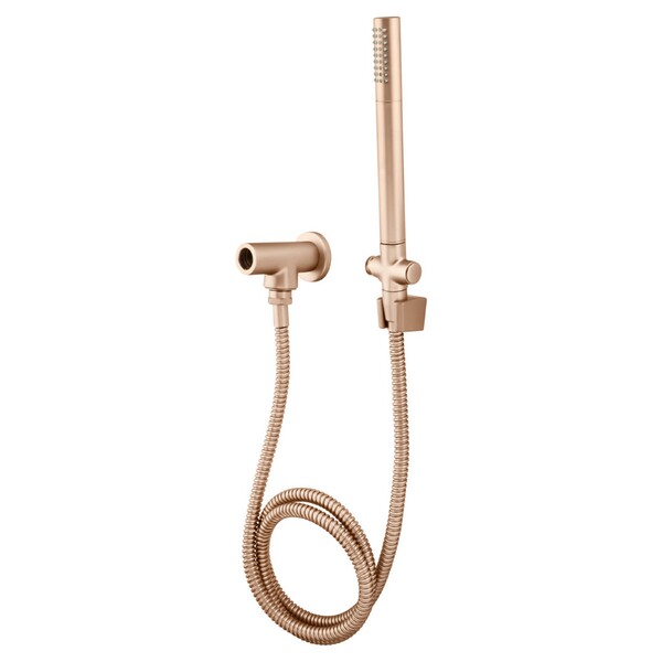 Desviador Para Chuveiro Redondo Metal Champanhe Fani