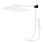 Desviador para Ducha Quadrado Parede Preto Stoc