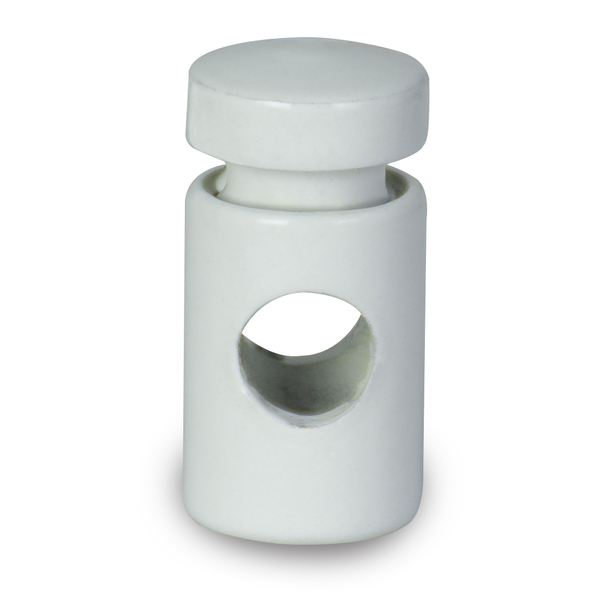 Desviador Para Fio Pendente Luminária Lustre Teto Branco