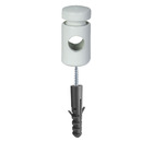 Desviador Para Fio Pendente Luminária Lustre Teto Branco