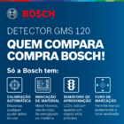 Detector de Materiais Bosch GMS 120