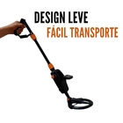 Detector De Metais Digital Lcd Até 1 Metro Importway Iwdm002