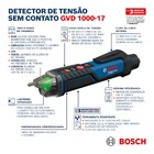 Detector de Tensão Sem Contato GVD 1000-17 Bosch
