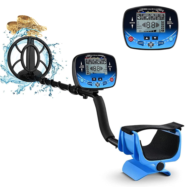 Detector Metal Á Prova D'água Profissional Ouro Prata Tx-910