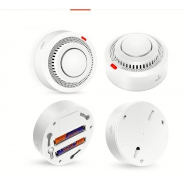 Detector Sensor Inteligente De Fumaça Alexa Google Tuya