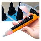 Detector Tensao Caneta Energia Kit 12 Uni Led  Corrente Medid