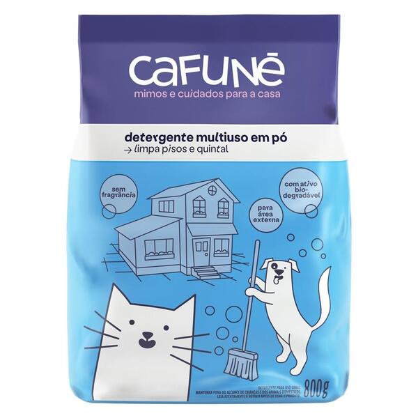 Detergente Cafuné Multiuso Em Pó Sem Fragrância 800g