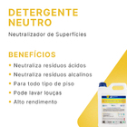 Detergente Neutro - Neutralizador De Superfícies 05 L