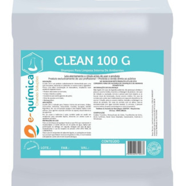 Detergente Para Limpeza De Pisos Clean 100 G