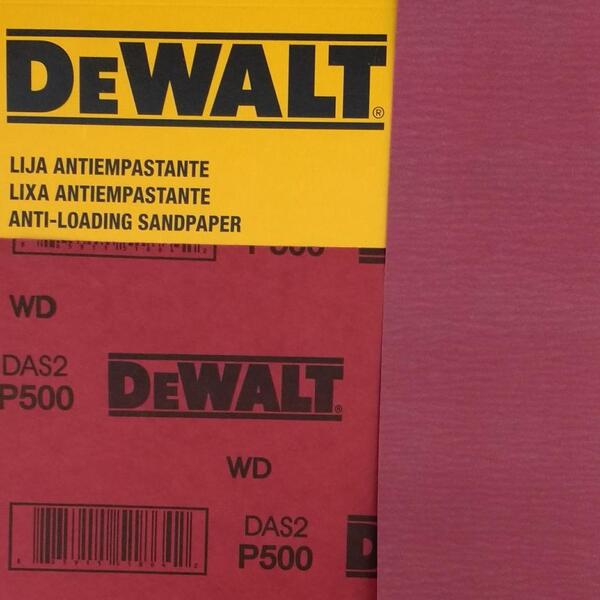 Dewalt - Lixa Seco Estearato G 500  230x280mm