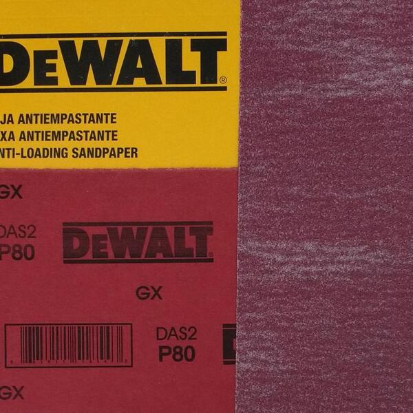 Dewalt - Lixa Seco Estearato G  80  230x280mm