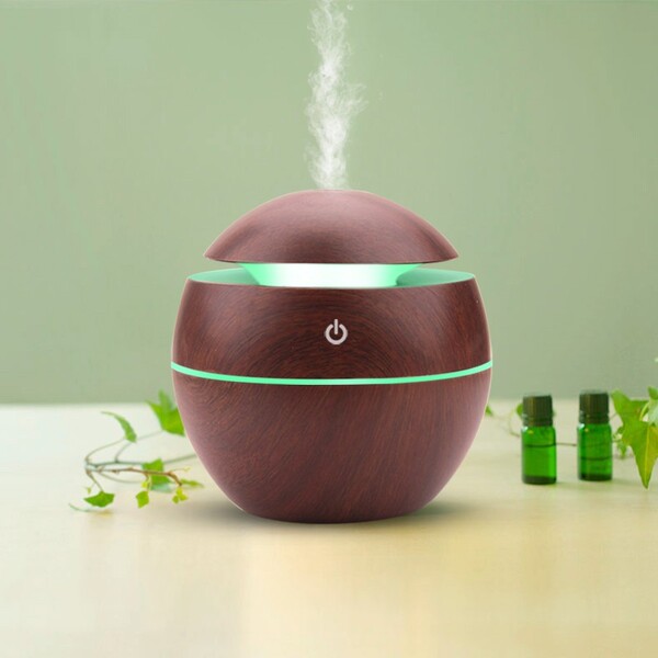 Difusor De Aroma E Umidificador De Ar  Bolinha Escura