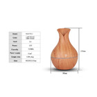 Difusor De Aromas Kbaybo K-h121 Elétrico Usb 7 Cores 130ml