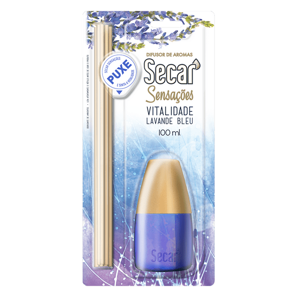 Difusor De Aromas Secar Vitalidade Lavande Bleu 100ml