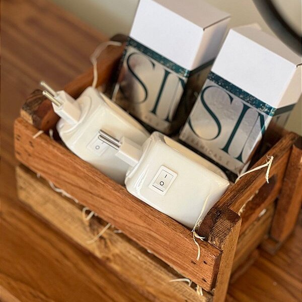 Difusor De Porcelana De Tomada