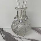 Difusor De Vidro Trabalhado Decorativo Com Detalhe Pingente