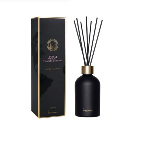 Difusores Aromáticos De Varetas Linha Mundo Via Aroma 200ml A