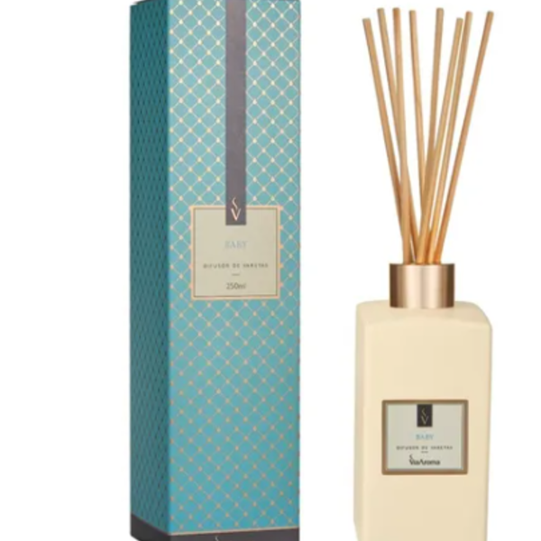 Difusores De Varetas Via Aroma 250ml 15 Aromas Escolha O Seu