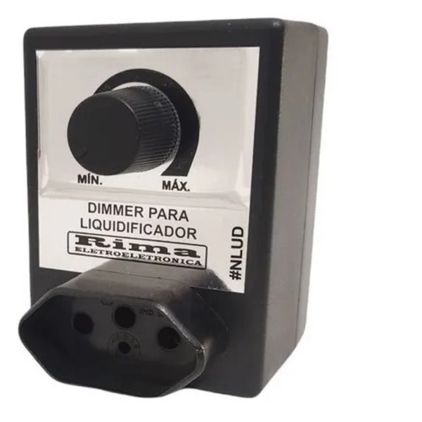 Dimmer Bivolt 1000w Com Tomada Para Liquidificador Rima