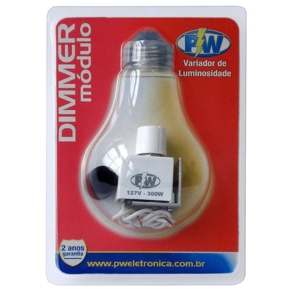 Dimmer Rotativo PW-230 CL 220V PW Eletronica