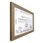 Diplomas Premium Madeira A4 Com Tela De Acetato E Mdf - Moldu