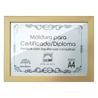 Diplomas Premium Madeira A4 Com Tela De Acetato E Mdf - Moldu