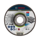 Disco 3 em 1 PRO Metal 115mm Deprimido Bosch