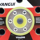 Disco 6 Pol De Velcro Com Furo Para Ixadeira Pneumatica