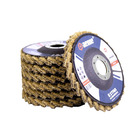 Disco Acabamento Extra Manta Fibra Angular 4.1/2 Grosso Marro