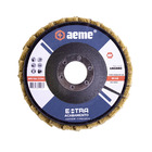 Disco Acabamento Extra Manta Fibra Angular 4.1/2 Grosso Marrom