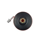 Disco Borracha 4"  M14  Com Velcro E Adaptador Vila - Unico