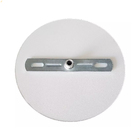 Disco Cego 13cm Para Acabamento Teto Trilho Branco
