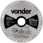 Disco Corte 125mm Diamantado Contínuo Metal Super - Vonder