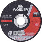 Disco Corte Aço 4.1/2x1/8x7/8" Worker
