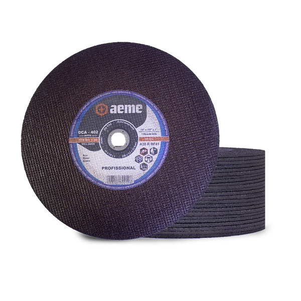 Disco Corte Aeme Aço Dca 402 14x1/8x1 2t (355x3.2x25.4) 25 Un