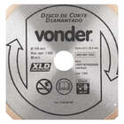 Disco Corte Diamantado Liso Porcelanato 250mm - Vonder