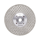 Disco Corte e Desbaste Diamantado 125mm Rosca M14 Cortag