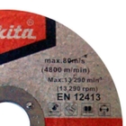 Disco Corte Inox Speed Makita 7"x7-8"x2" D-20024-10 Blister