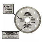 Disco Corte Turbo Diamantado P/ Porcelanato 110x20mm Matz