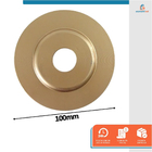 Disco De Aço Reto Para Desbastar Madeira 100mm - Starfer