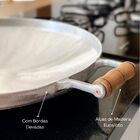 Disco De Arado Em Alumínio Fundido, 48cm, Preto, Com Alças Em